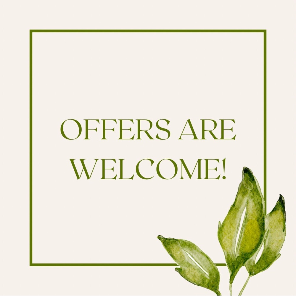 Like something? Send an offer! 🌟